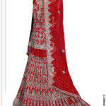 Red Charisma Lehenga Bridal Wear RS9694CZ